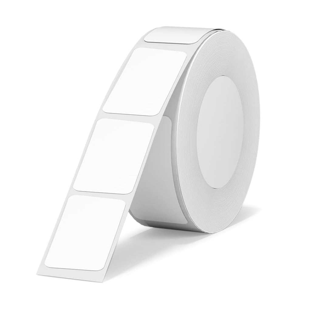 HASTHIP D30 Label Maker Tape Print Paper Black on White Sticker Thermal Paper Self-Adhesive Label Tape, 12 * 22 mm 260 Tapes/Roll HASTHIP D30 Label Maker Tape Print Paper Black on White Sticker Thermal Paper Self-Adhesive Label Tape, 12 * 22 mm 260 Tapes/Roll